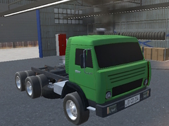 Joc Camionul Kamaz: derivă și conducere on-line