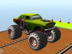 Joc Mega rampă Monster truck  on-line
