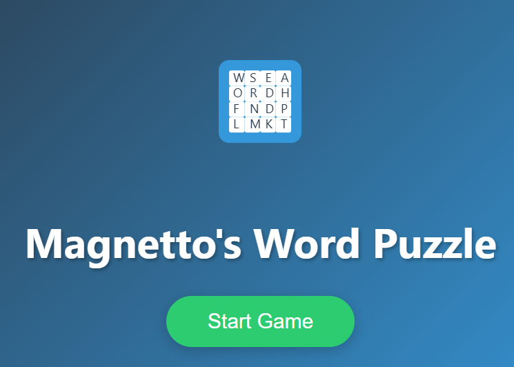 Joc Puzzle-ul lui Magnetto  on-line