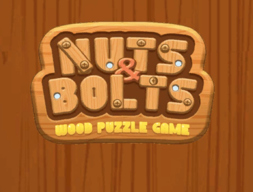 Joc Joc de puzzle din lemn Nuts & Bolts  on-line