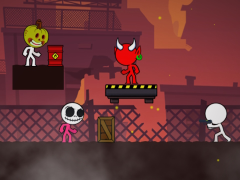 Joc Stickman Night Survive on-line