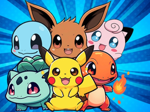 Joc Cartea de colorat Pokemon  on-line
