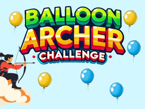 Joc Provocarea arcașului cu balon  on-line