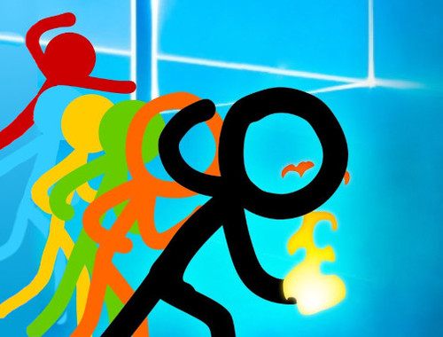 Joc Stickman vs Zombies: Luptă epică  on-line