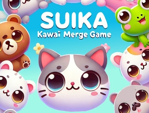Joc Joc Suika Kawaii Merge  on-line