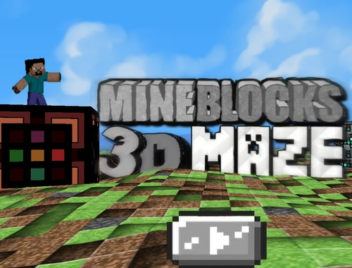 Joc Labirint 3D MineBlocks  on-line