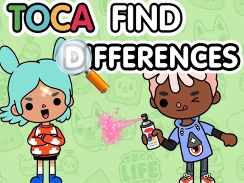 Joc Toca Găsiți Diferențele  on-line