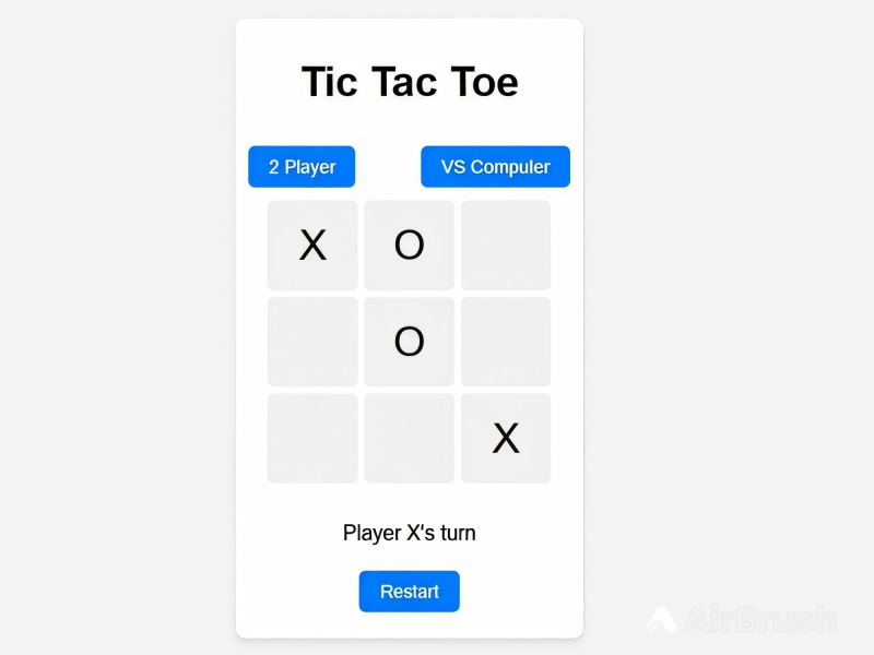 Joc Tic-tac-toe clasic  on-line