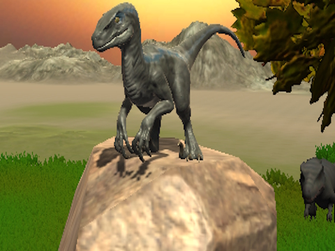 Joc Dino simulator City Attack on-line