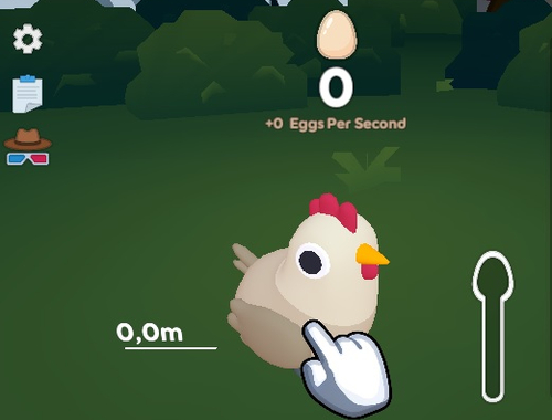Joc Clicker de pui  on-line