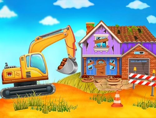 Joc Camion de constructii  on-line