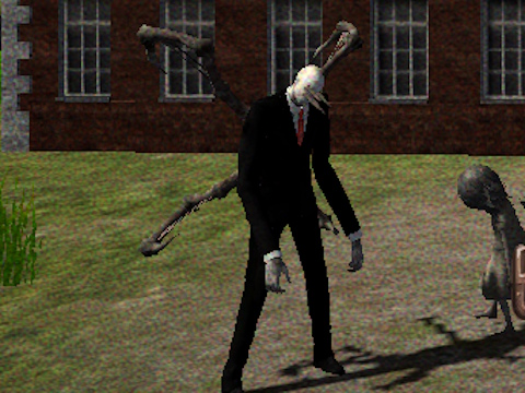 Joc Slenderman pierdut la școală  on-line