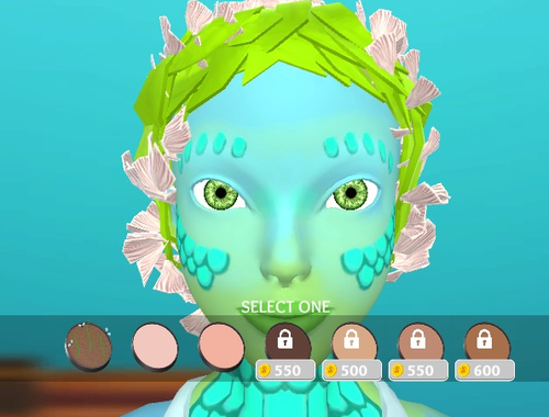 Joc Machiaj monstru 3D  on-line