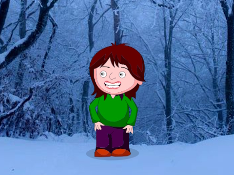 Joc Tiny Girl a scăpat de insula Crăciunului  on-line