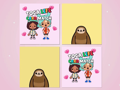 Joc Cardul de memorie TOCA Life Match on-line