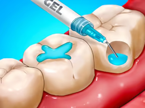 Joc Incredibil medic dentist pentru copii  on-line