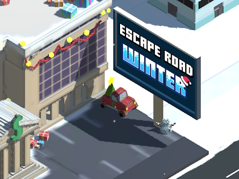 Joc Escape Road Iarna  on-line