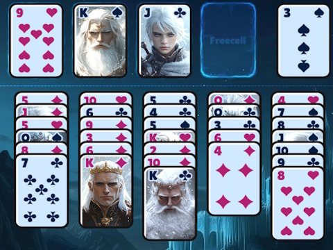 Joc Freecell congelat  on-line