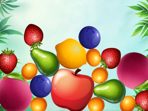 Joc Fuziunea cu fructe a lui Newton  on-line