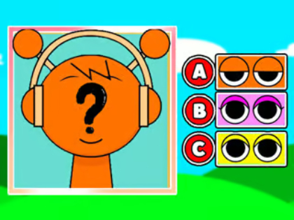 Joc Test pentru copii: Test Sprunki Fandom  on-line