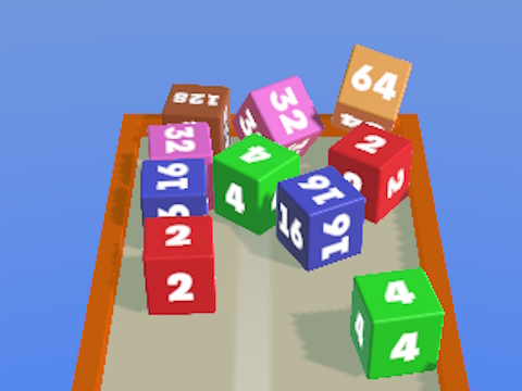 Joc Îmbinați cuburile 2048 3d on-line
