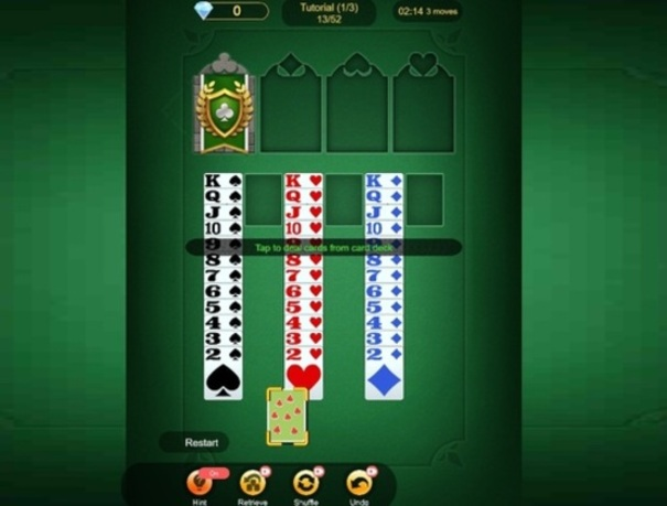 Joc Solitaire King on-line