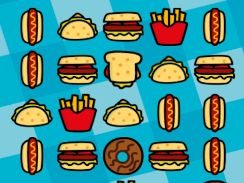 Joc Joc Food Match  on-line