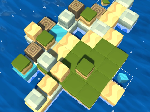 Joc Cube Island: ASMR Relax Puzzle on-line