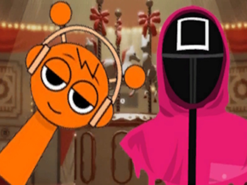 Joc Jocul Squid Sprunki Mingle 2  on-line