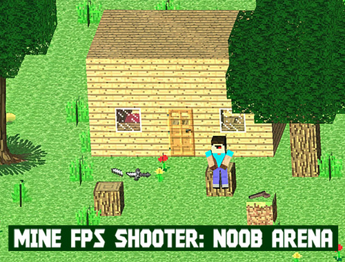 Joc Mina FPS Shooter: Noob Arena on-line