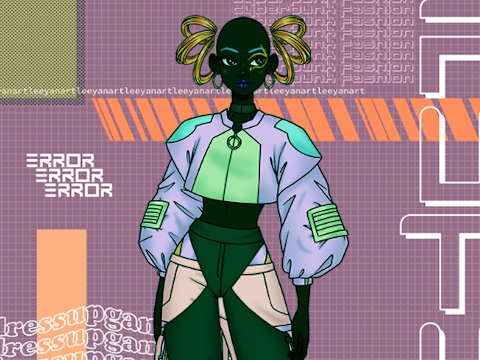 Joc Cyberpunk pastel  on-line