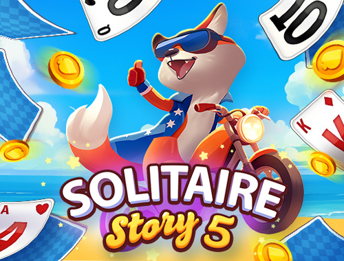 Joc Solitaire Story Tripeaks 5 on-line