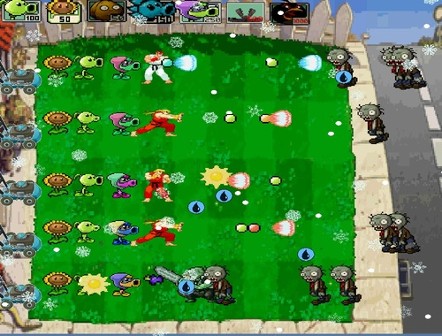 Joc Street Fighter vs Zombies on-line