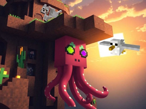 Joc Anomalie de calmar Minecraft  on-line