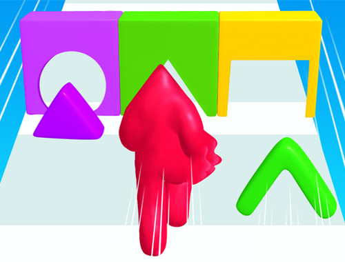 Joc Forme Transform Blob Racing  on-line