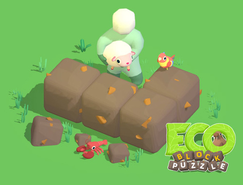 Joc Puzzle -ul eco -bloc  on-line