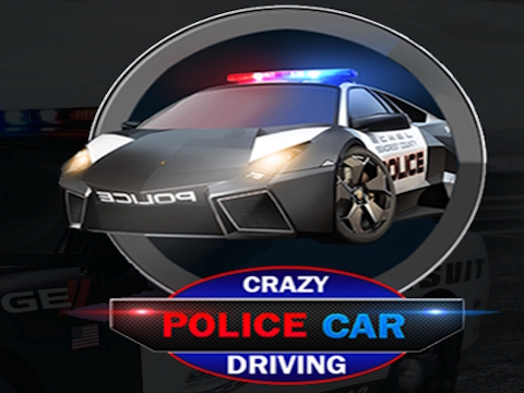 Joc Conducerea mașinii de poliție nebună  on-line
