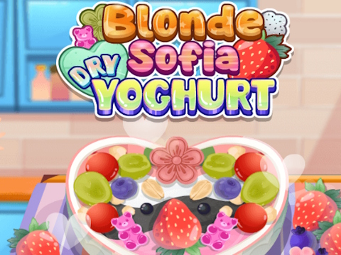 Joc Blondă Sofia: iaurt uscat  on-line