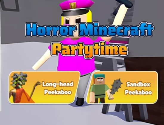 Joc Horror Minecraft Partytime on-line