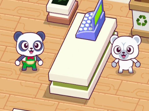 Joc Simulator de magazine Panda  on-line