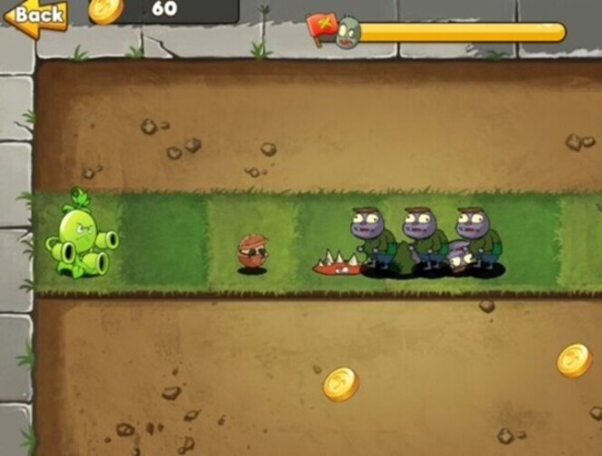 Joc Plante mutante vs zombie  on-line