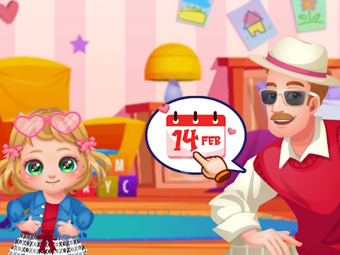 Joc Baby Cathy Ep43: Ziua dragostei  on-line