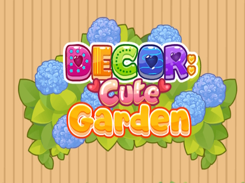 Joc Decor: Grădină drăguță  on-line