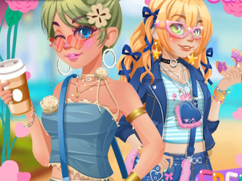 Joc Girly în denim on-line