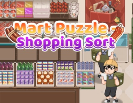 Joc MART PUZZLE Cumpărături  on-line