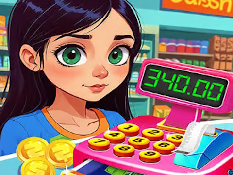 Joc Cumpărături de supermarket pentru copii  on-line