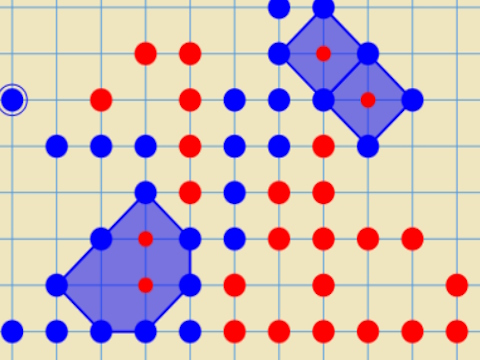 Joc DOTS - DUEL on-line