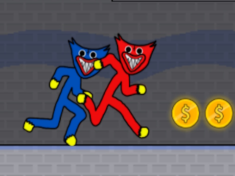 Joc Duo de petrecere Stickman Huggy  on-line