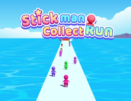 Joc Stickman colectează alergarea  on-line