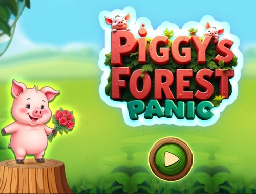 Joc Panica forestieră a lui Piggy  on-line